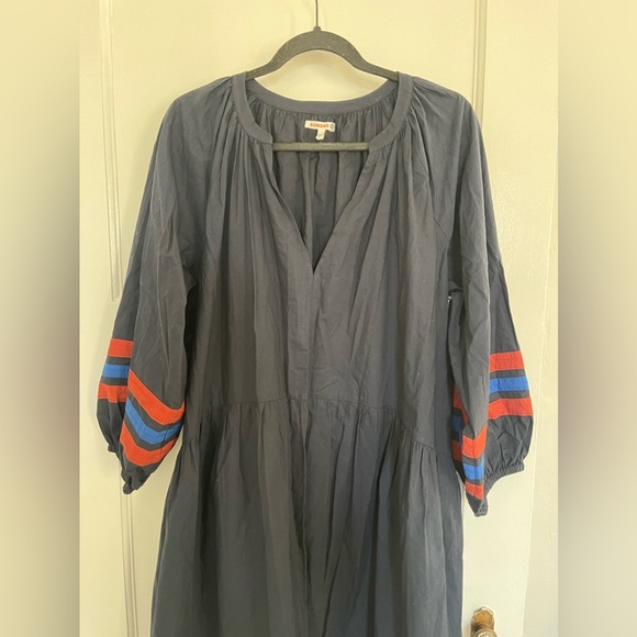 NWOT Sundry Dress w/ Varsity Stripes - Picture 10 of 12